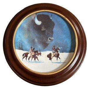 “The Providers” by Gail Running Wolf Sr.- Bradford Exchange Plate
